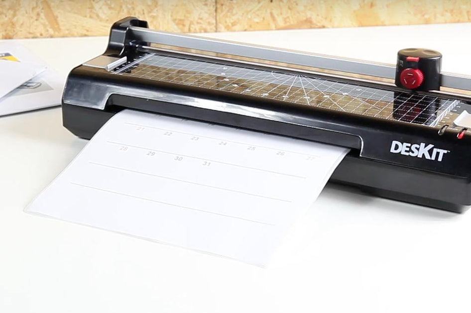 How to…use the DESKit laminator and 3 in 1 Cutter
