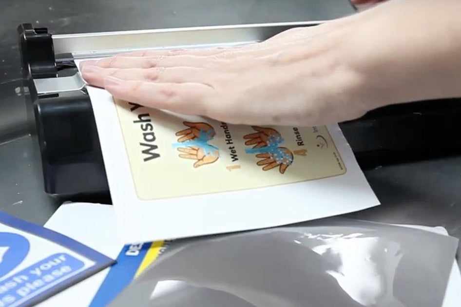How to…use DESKit’s Laminating pouches Deskit