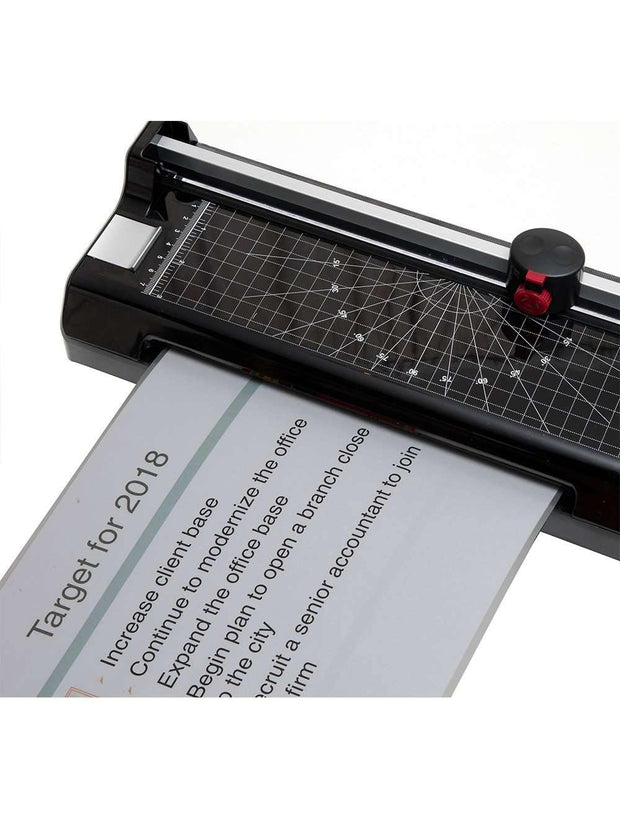 A4 Laminator 3 in 1 Cutter, Perforator and Corner Rounder | DESKITSHOP