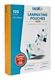 Business card size laminating pouches DESKIT
