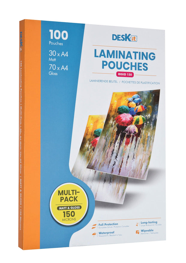 MATT AND GLOSS LAMINATING SHEETS | DESKIT
