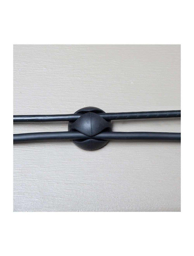 Cable and Wire Tidy Sticky Clips for Cable Management | DESKITSHOP