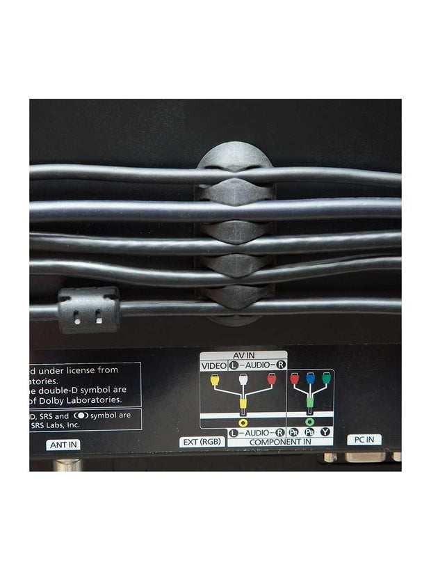Cable and Wire Tidy Sticky Clips for Cable Management | DESKITSHOP