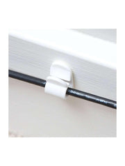 Cable and Wire Holder Sticky Clips for Cable Management | DESKITSHOP