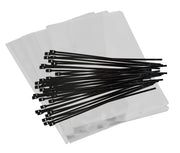 Poster kit laminating sheets and ties all in one | DESKIT