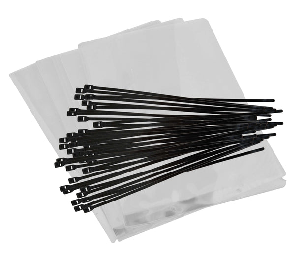Poster kit laminating sheets and ties all in one | DESKIT