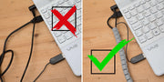 Cable management wrapper grey | deskit