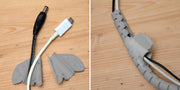 Cable management wrapper grey | deskit