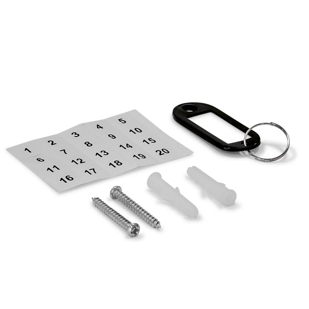 Deskit 20 Key Safe Storage Cabinet with 3 Digit Combination Lock