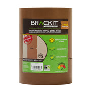 Brown Packing Tape - 48mm x 50m - Pack of 3 Rolls (Extra Thick)