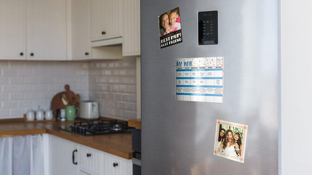 PERSONALISED PHOTOS PLANNERS LAMINATED WITH A MAGNETIC LAMINATING POUCH | DESKIT
