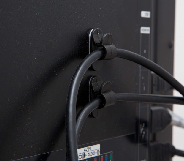 Cable and Wire Holder Sticky Clips for Cable Management | DESKITSHOP