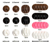 Cable and Wire Tidy Sticky Clips for Cable Management | DESKITSHOP