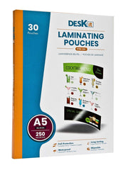 Laminating Pouches A5 (Gloss) Extra-Strong - Deskit