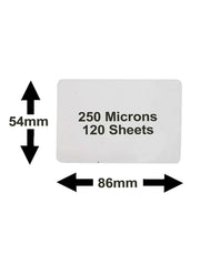 Laminating Pouches Business Card Size, Extra Strong Gloss | DESKITSHOP