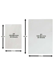 Laminating Pouches A4 and A3 Multipack (Gloss)| DESKITSHOP
