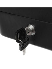 DESKit 8" Cash Box with cash tray and 2 keys for petty cash